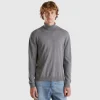 Turtleneck in lightweight cotton blend