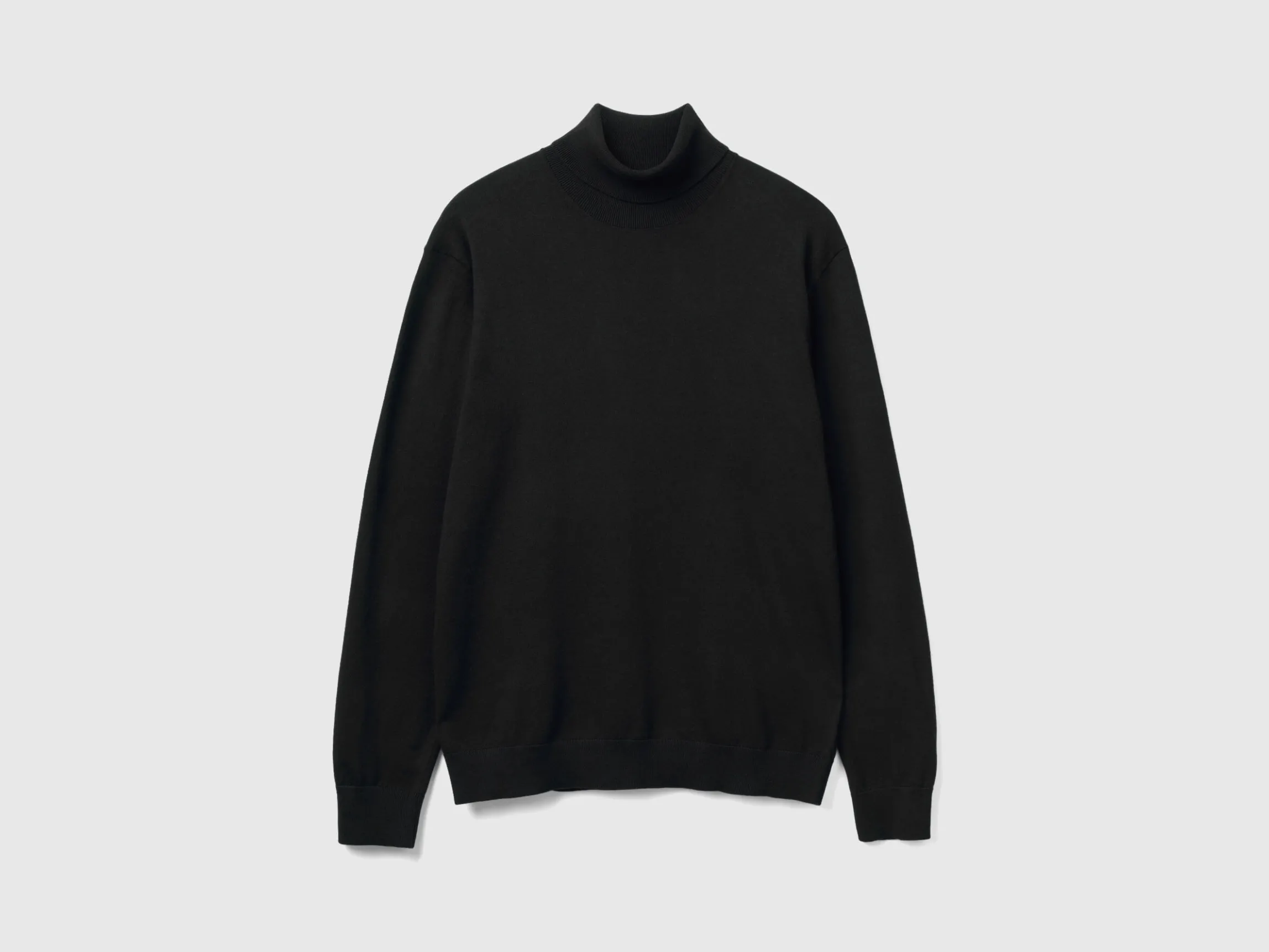 Turtleneck in lightweight cotton blend