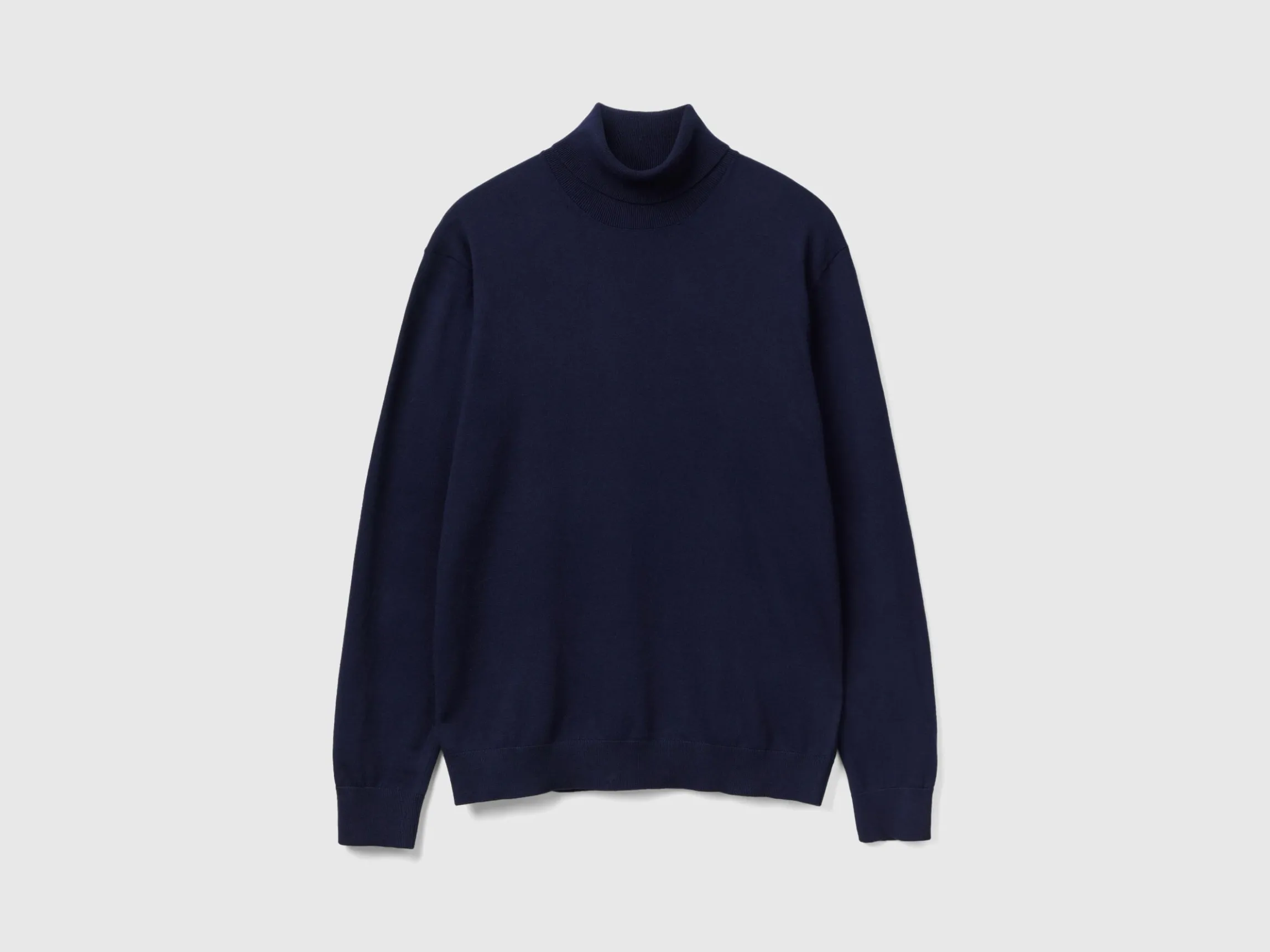 Turtleneck in lightweight cotton blend