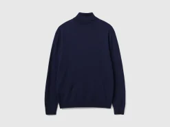 Turtleneck in lightweight cotton blend