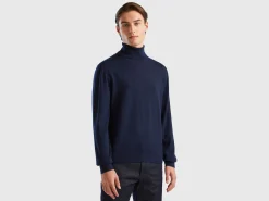 Turtleneck in pure Merino wool