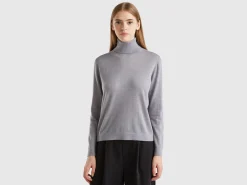 Turtleneck in pure Merino wool