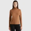 Turtleneck in pure Merino wool