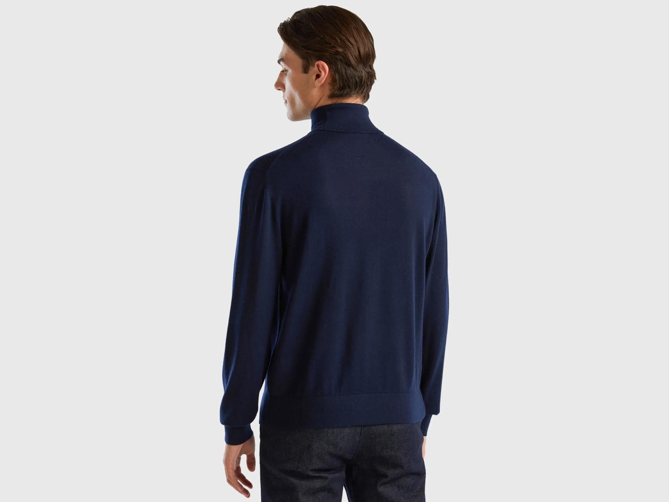 Turtleneck in pure Merino wool