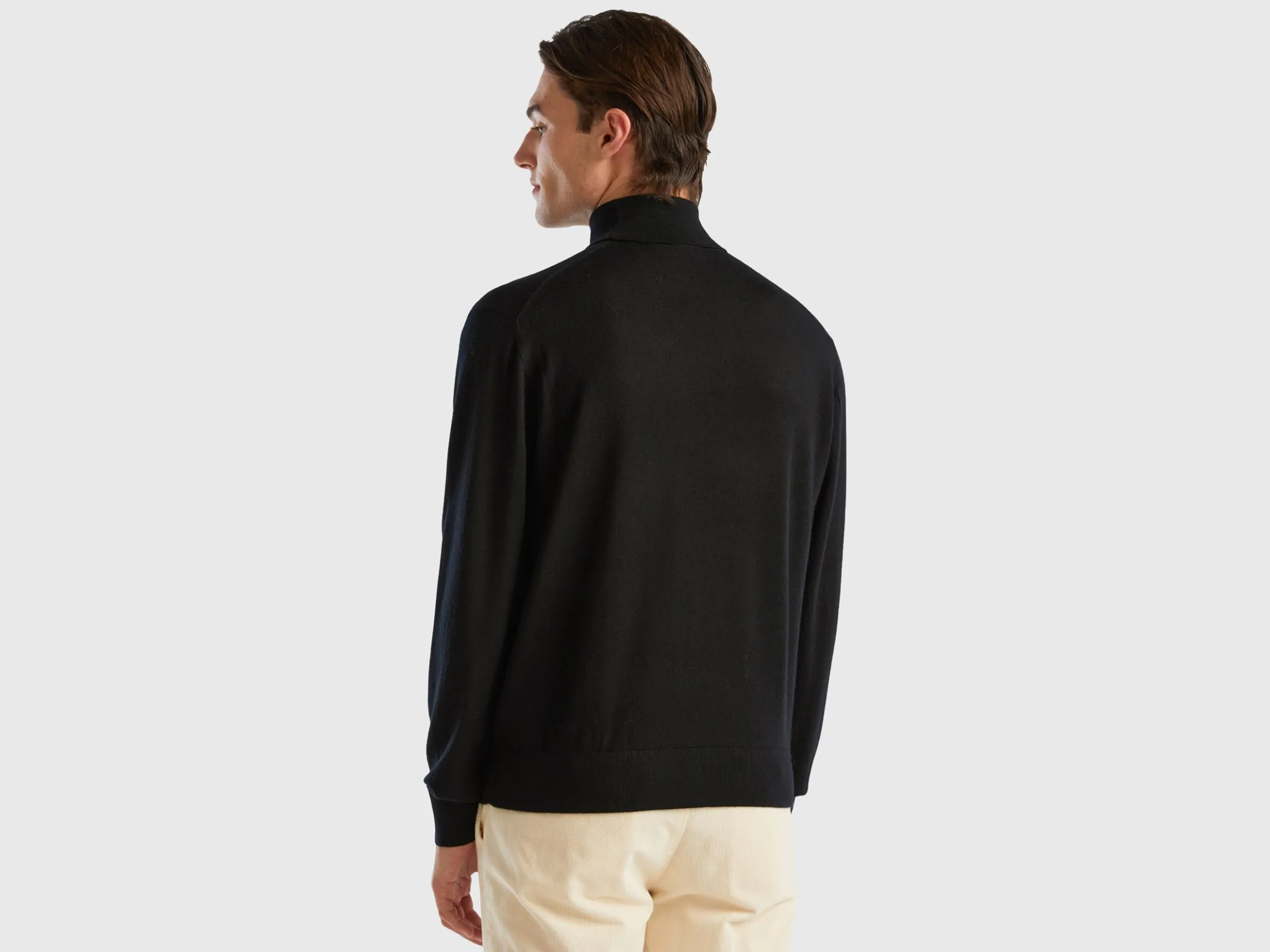 Turtleneck in pure Merino wool