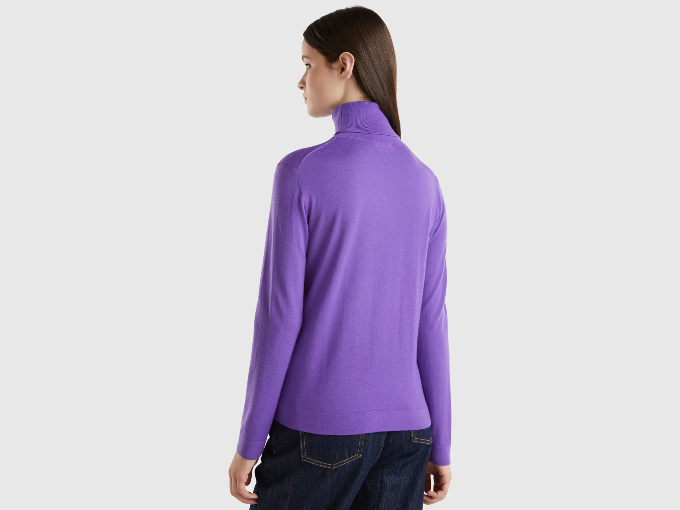 Turtleneck in pure Merino wool