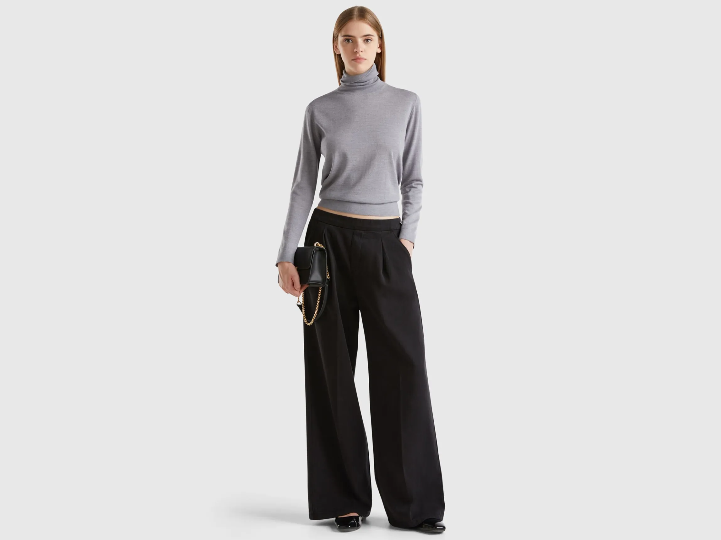 Turtleneck in pure Merino wool