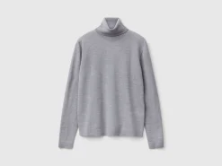 Turtleneck in pure Merino wool