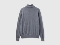 Turtleneck in pure Merino wool