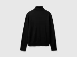 Turtleneck in pure Merino wool