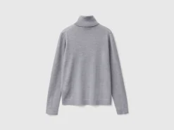 Turtleneck in pure Merino wool