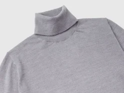 Turtleneck in pure Merino wool