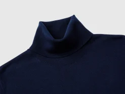 Turtleneck in pure Merino wool