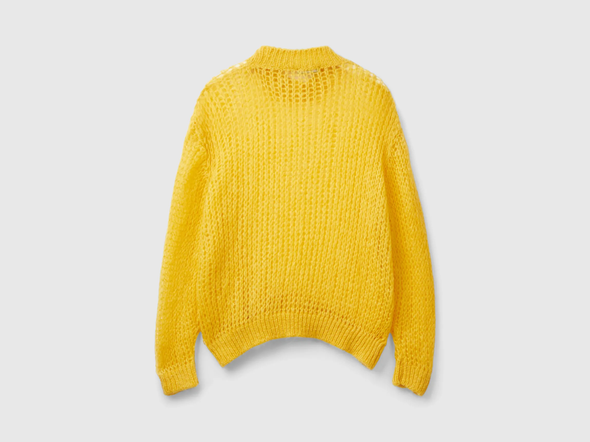 Turtleneck sweater in mohair blend