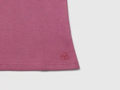 Turtleneck t-shirt in warm organic cotton