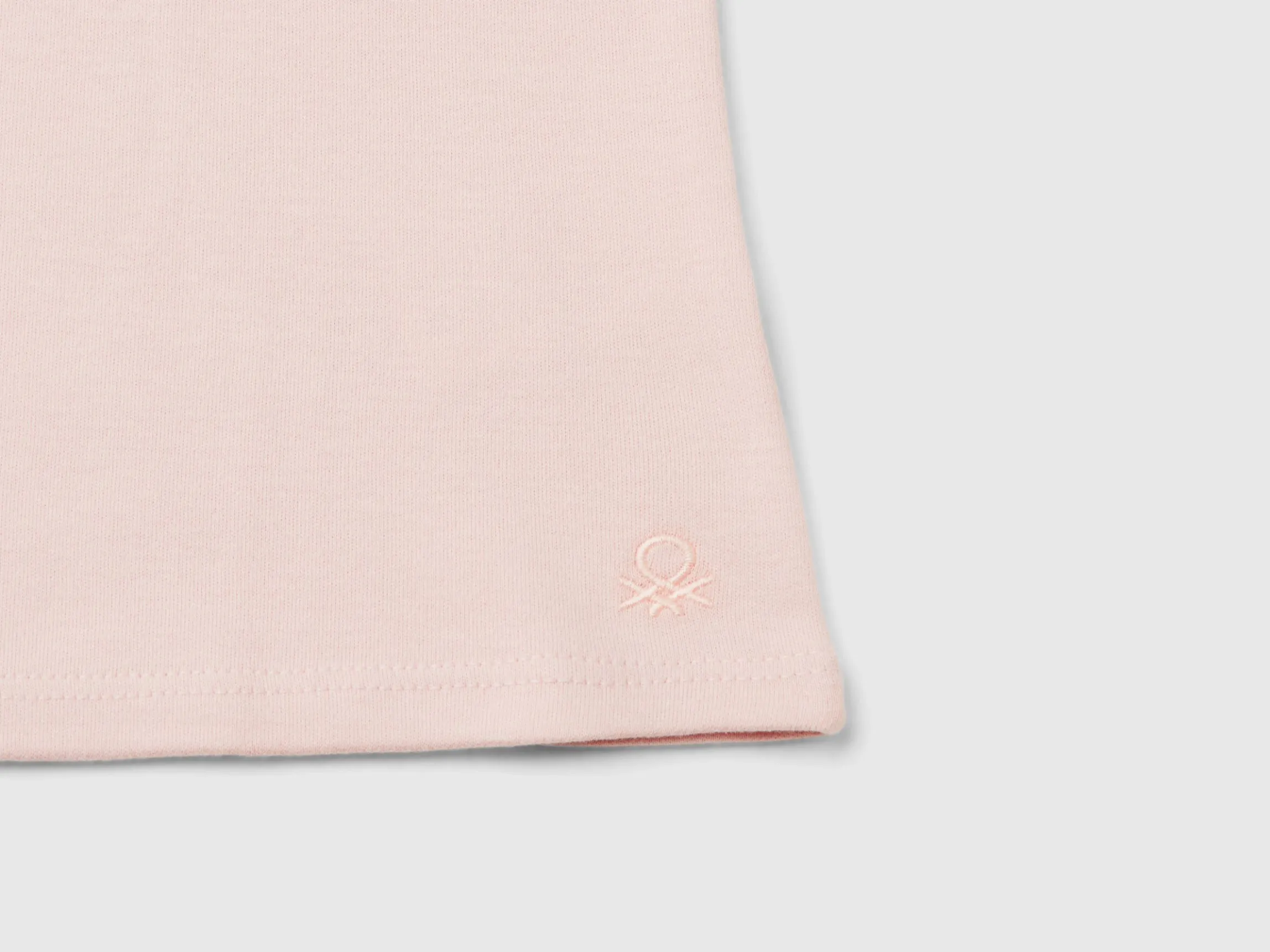 Turtleneck t-shirt in warm organic cotton