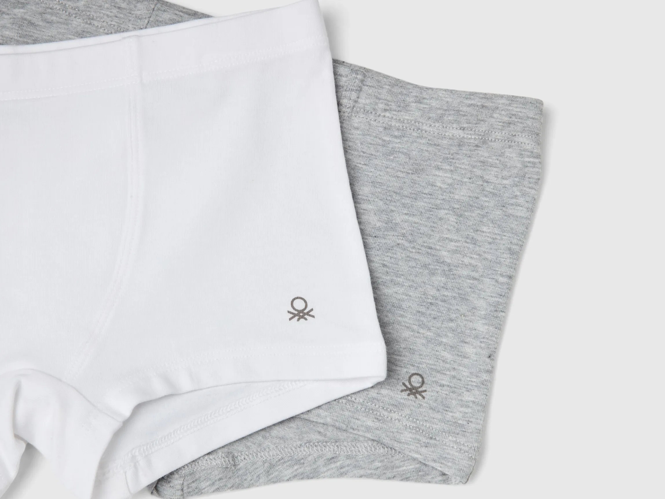 Two boxers in stretch cotton