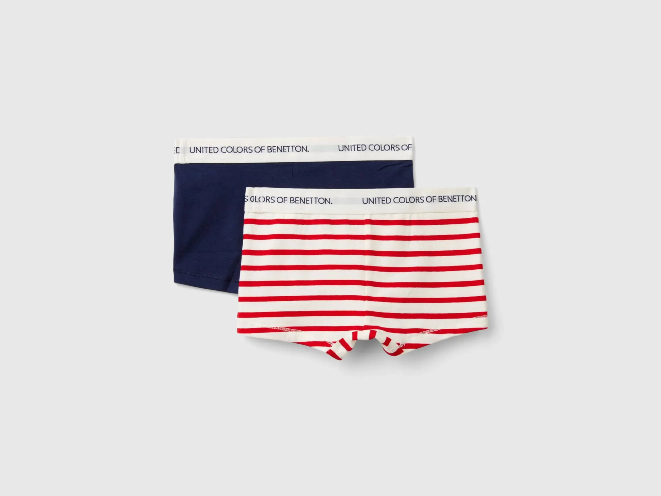 Two boxers in stretch organic cotton