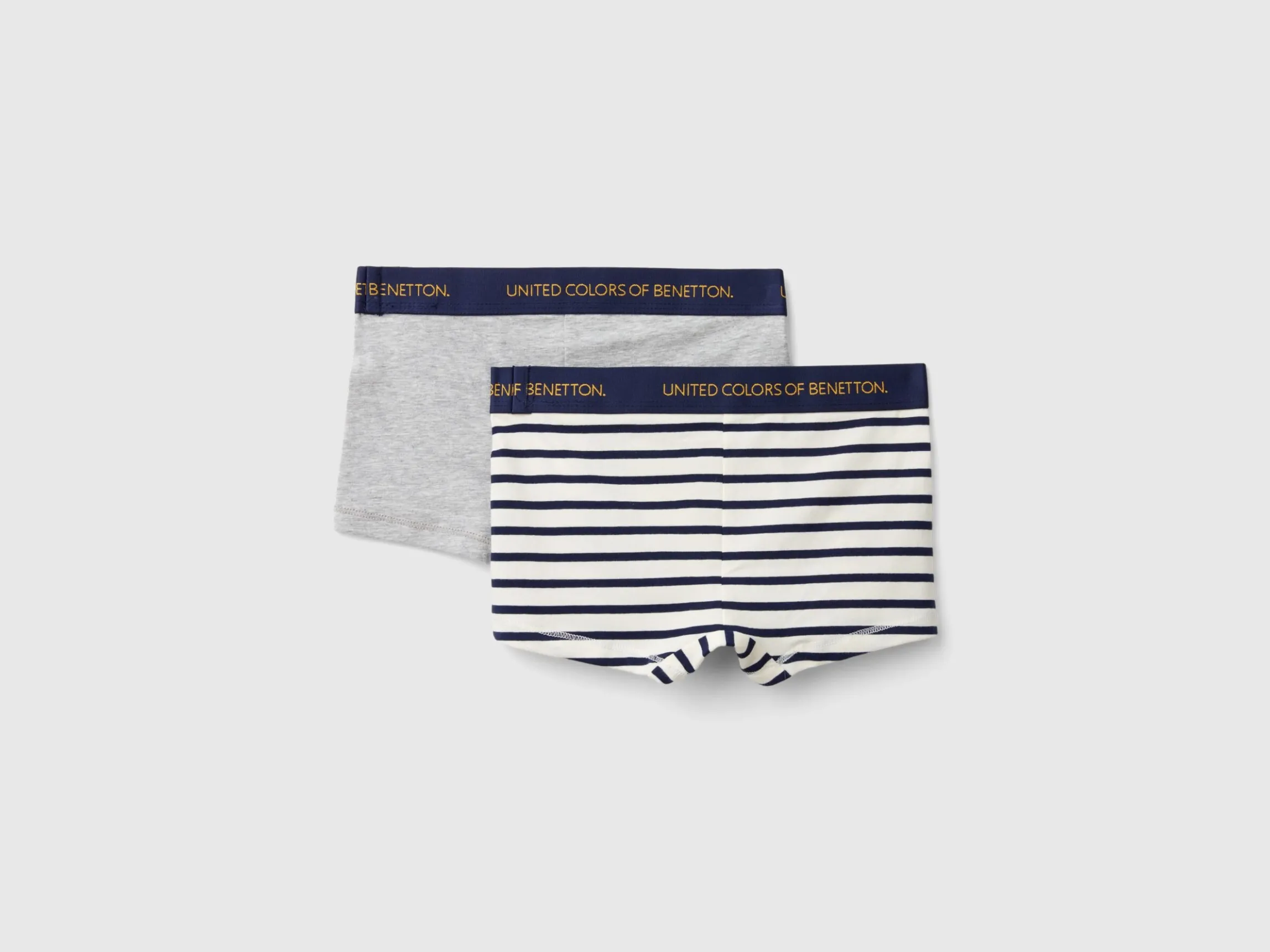 Two boxers in stretch organic cotton