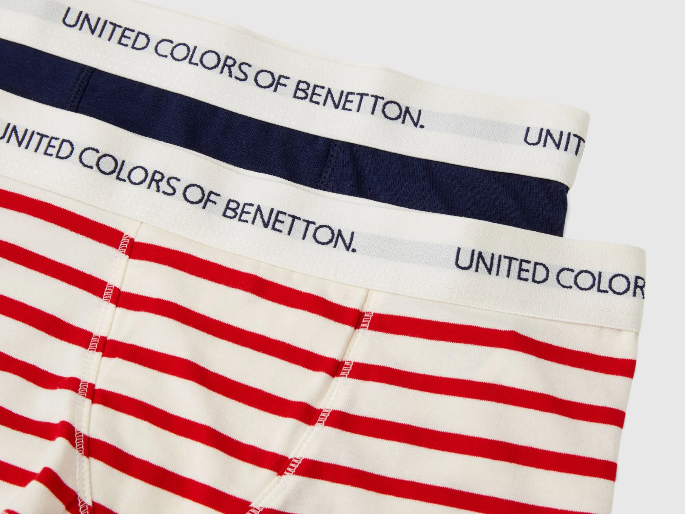 Two boxers in stretch organic cotton