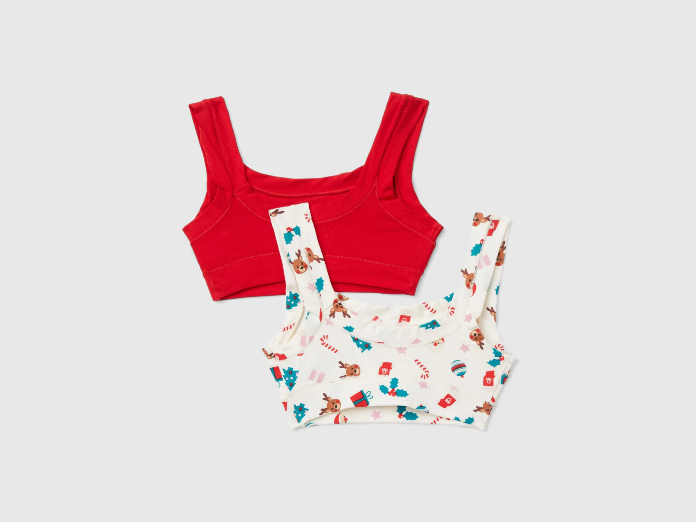 Two bras in super stretch cotton