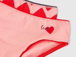 Two briefs with hearts