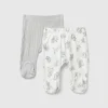 Two pairs of trousers in organic cotton