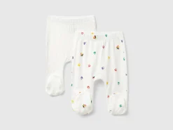 Two pairs of trousers in organic cotton