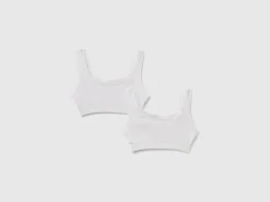 Two super stretch organic cotton tops