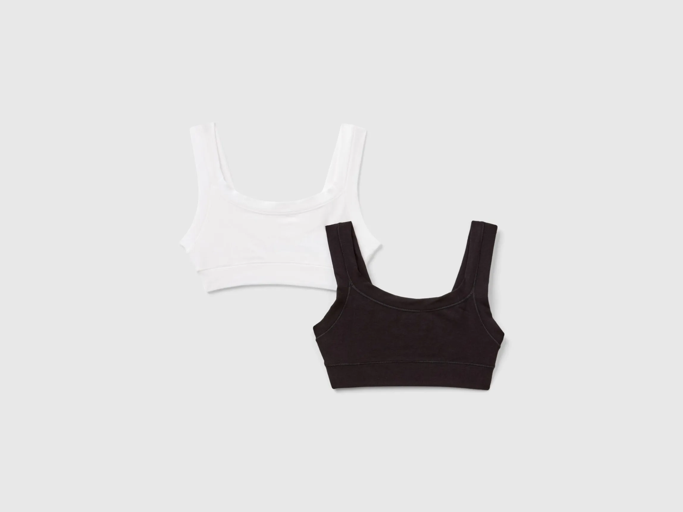 Two super stretch organic cotton tops