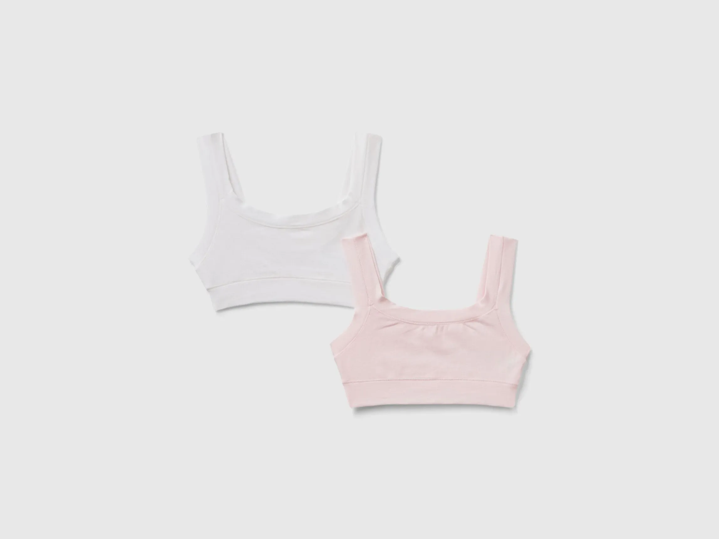 Two super stretch organic cotton tops
