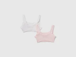Two super stretch organic cotton tops