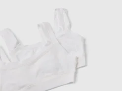Two super stretch organic cotton tops