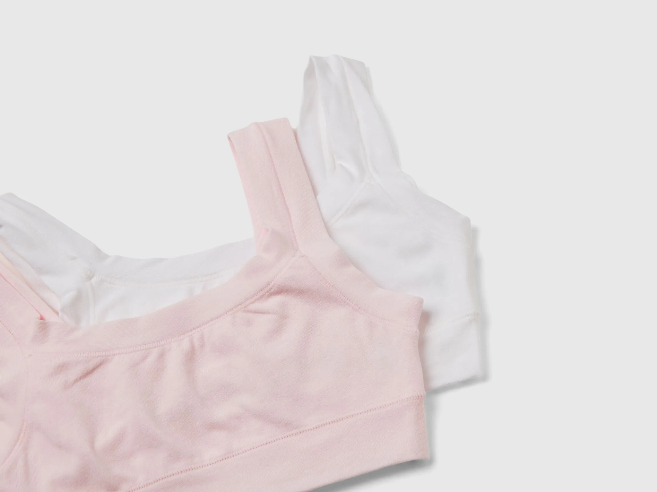 Two super stretch organic cotton tops