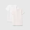 Two t-shirts in stretch cotton