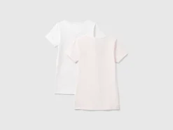 Two t-shirts in stretch cotton