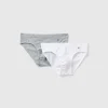 Two underwear in stretch cotton