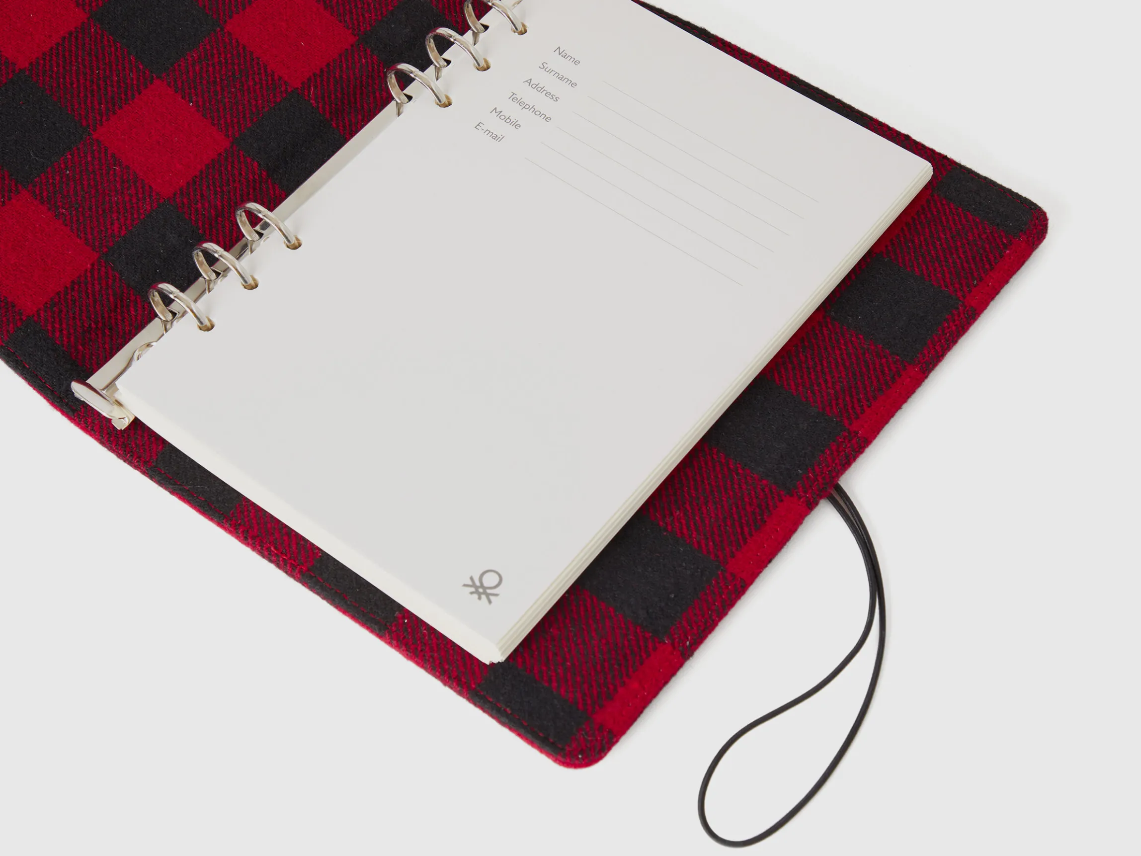 Two-tone squared notebook