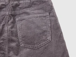 Velvet cargo skirt