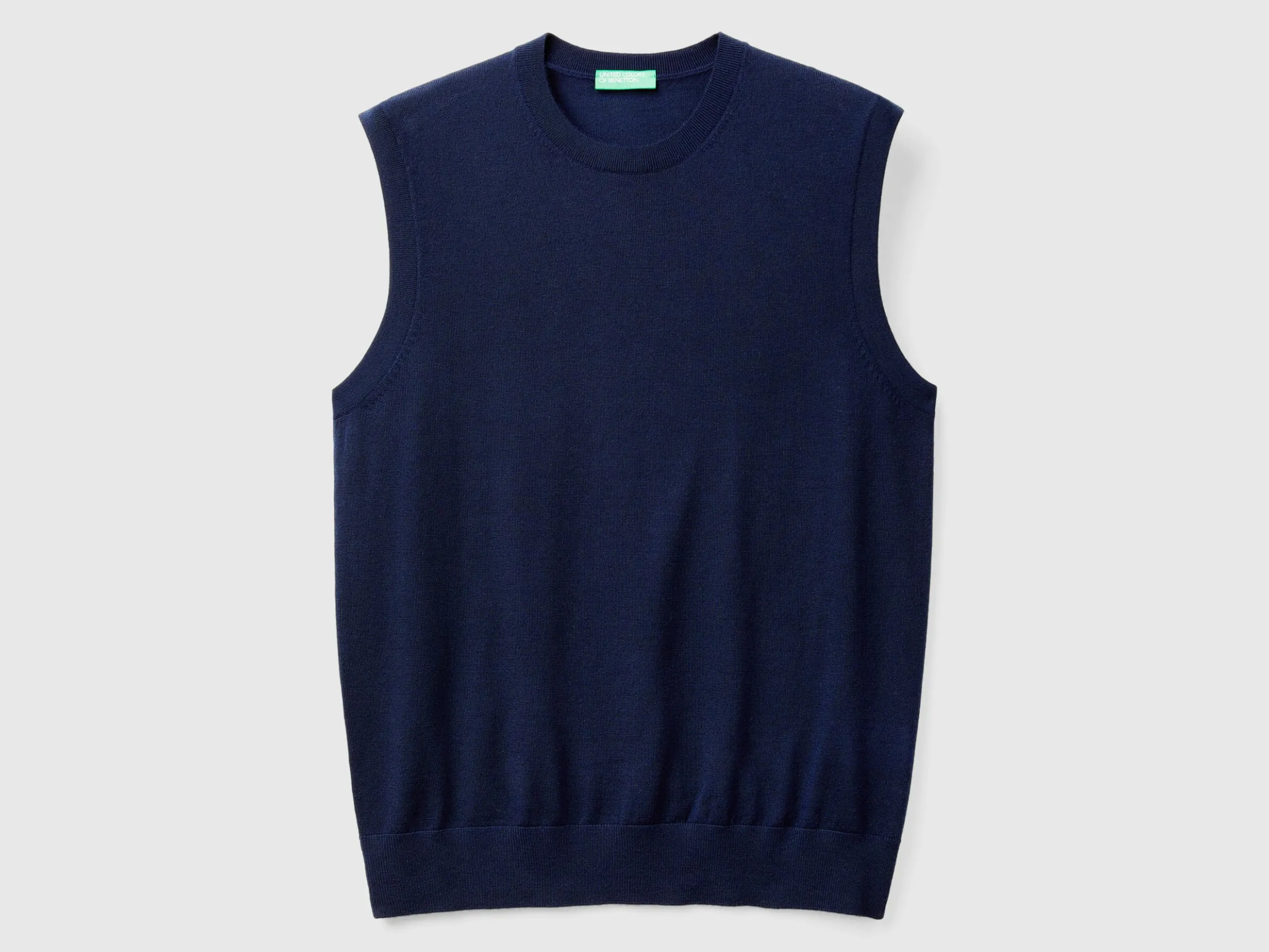 Vest in pure Merino wool