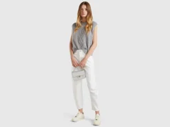 Vest with cable knit