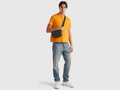 Vest with checked lining