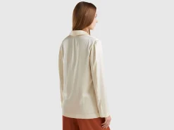 Viscose blazer
