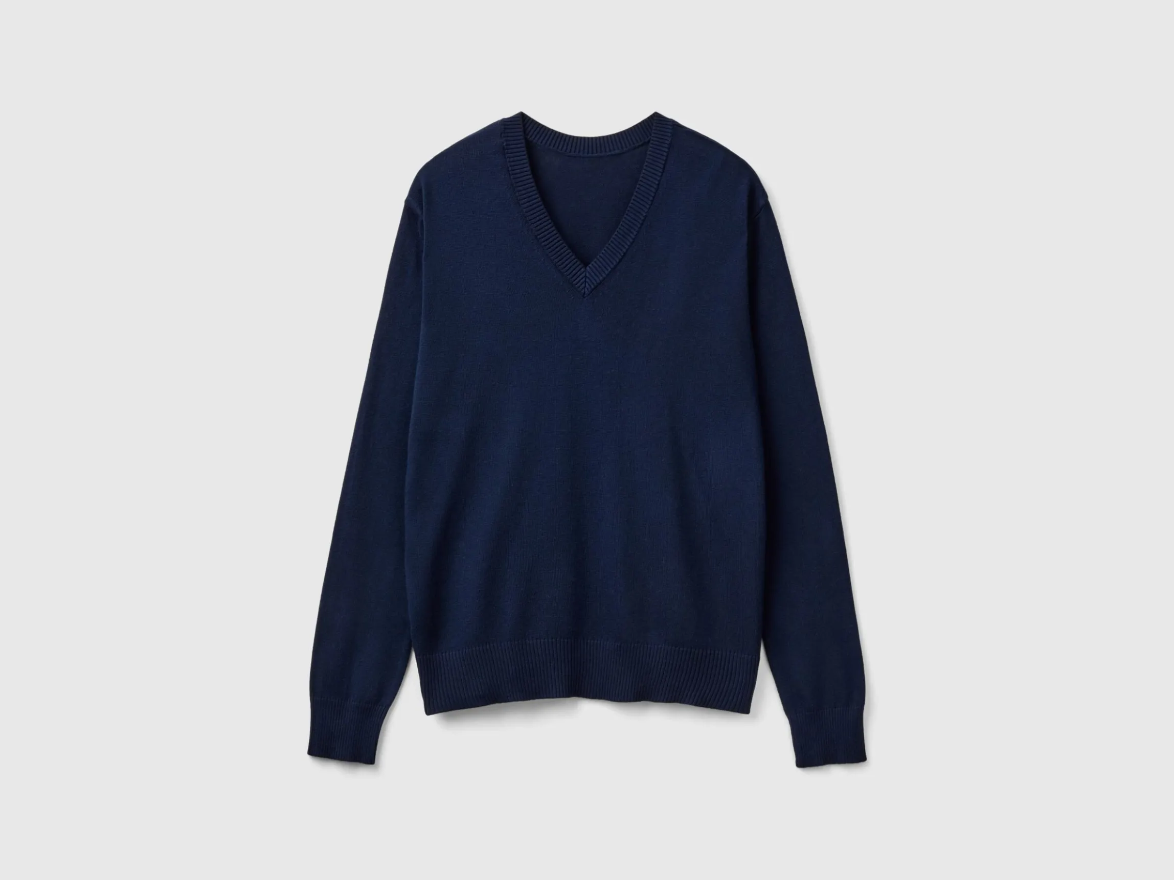 V-neck sweater in Modal® blend