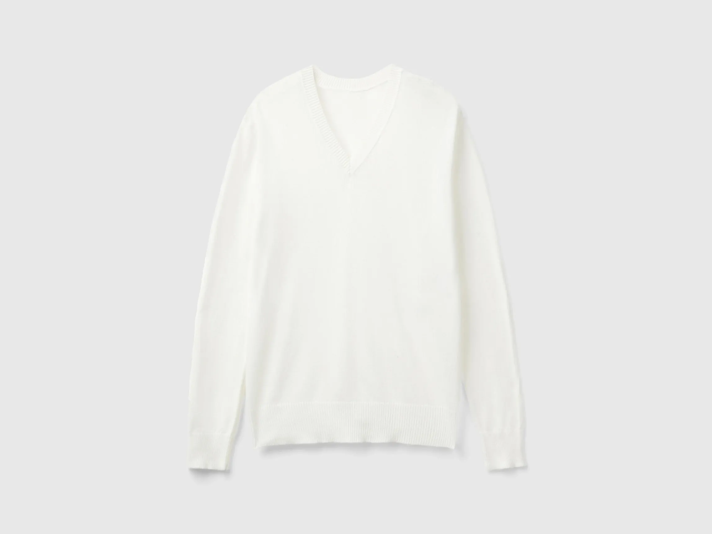 V-neck sweater in Modal® blend