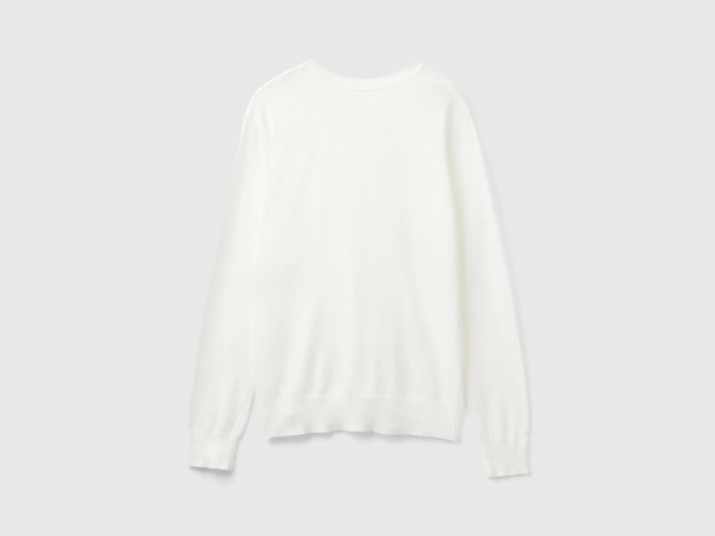 V-neck sweater in Modal® blend