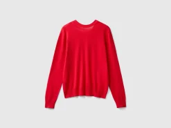 V-neck sweater in Modal® blend