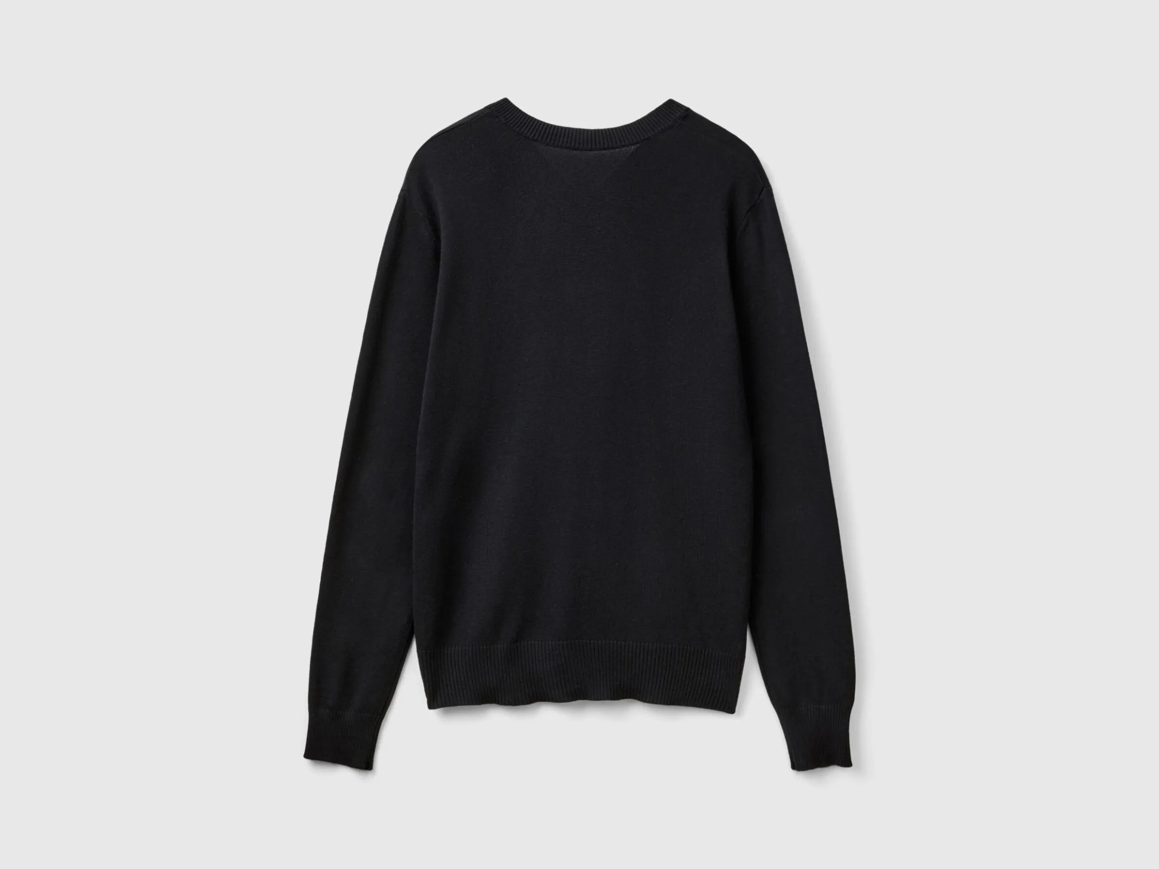 V-neck sweater in Modal® blend