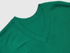 V-neck sweater in Modal® blend