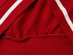 V-neck sweatshirt